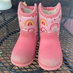 Jan & Jul Bog style waterproof Sherpa lined boots